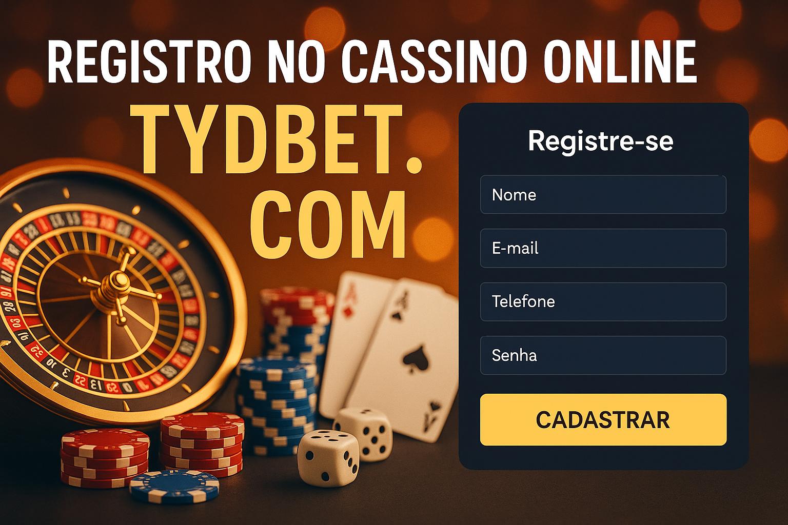 Não Perca tempo, o rRgistro na site TYDBET.COM