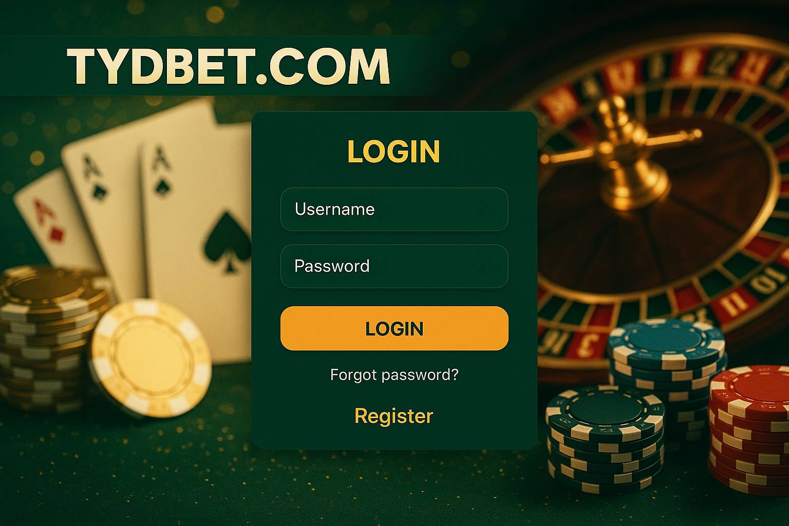 Registro na TYDBET.COM Garante Acesso a uma Vasta Seleção de jogo